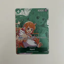 Nami P-102 Winner Pack 2026 Promo NM One Piece TCG English - Image 2