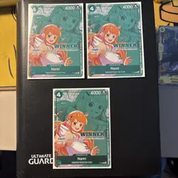 Nami P-102 Winner Pack 2026 Promo NM One Piece TCG English - Image 1
