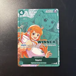 Nami P-102 Winner Pack 2026 Promo NM One Piece TCG English - Image 2