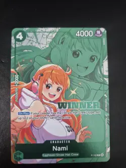 Nami P-102 Winner Pack 2026 Promo NM One Piece TCG English - Image 1