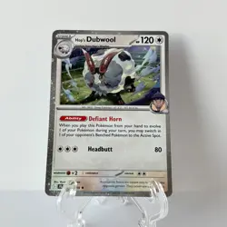 Hop's Dubwool 136/159 Cosmos Holo Promo Journey Together Pokemon Card NM - Image 1