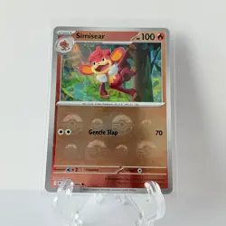 Simisear (Poke Ball Pattern) #015/086 SV: White Flare Pokemon Card TCG NM - Image 1