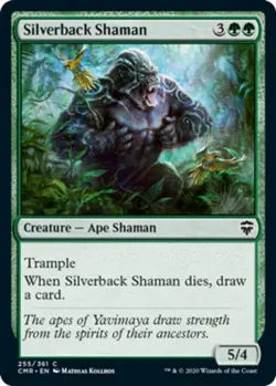 Silverback Shaman - Foil - Commander Legends #255/361 MTG Magic The Gathering - Image 1