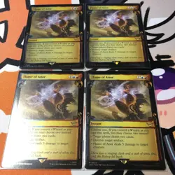 MTG Anol'S Flame English Silver Screen Foil Set Of 4 - Image 1