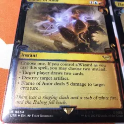 MTG Anol'S Flame English Silver Screen Foil Set Of 4 - Image 3