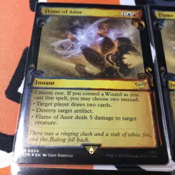 MTG Anol'S Flame English Silver Screen Foil Set Of 4 - Image 4