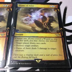 MTG Anol'S Flame English Silver Screen Foil Set Of 4 - Image 5