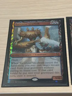 MTG 661 Torrent Machine Giant English Version Foil Mps Set Of 3 - Image 2