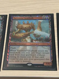 MTG 661 Torrent Machine Giant English Version Foil Mps Set Of 3 - Image 3