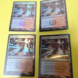 MTG Steam Hole Foil Set Of 4 - Image 1