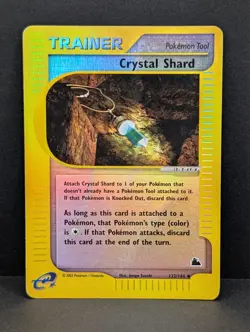 Crystal Shard 122/144 Skyridge Reverse Holo Rare Pokemon TCG Nintedno MP - Image 1