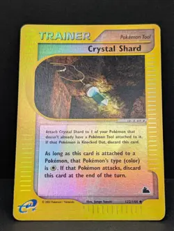 Crystal Shard 122/144 Skyridge Reverse Holo Rare Pokemon TCG Nintedno MP - Image 3