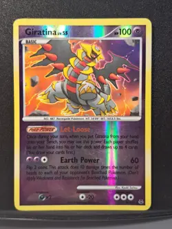 Giratina 9/127 Platinum Reverse Holo Rare - LP -Pokemon TCG - Image 1