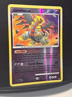 Giratina 9/127 Platinum Reverse Holo Rare - LP -Pokemon TCG - Image 3