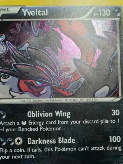 Pokemon - Yveltal RC16/RC32 2016 - Generations Radiant Collection MP Holo - Image 3