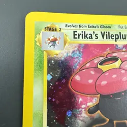 2000 Pokemon Gym Heroes Erika's Vileplume Holo #5/132 - Image 2
