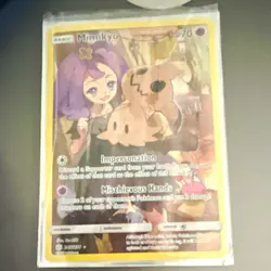 The Pokemon Company Mimikyu 245/236 SM Cosmic Eclipse Secret Rare Holo EN HP70 - Image 1
