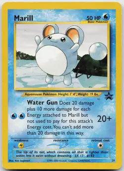 Marill 29 Promo Wizards Black Star Promos Pokemon Moderately Played - Image 1