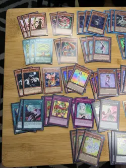 Yu-Gi-Oh! Rikka Plant Deck Core Lot Petal Mudan Snowdrop Strenna Kanzashi - Image 3