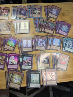 Yu-Gi-Oh! Rikka Plant Deck Core Lot Petal Mudan Snowdrop Strenna Kanzashi - Image 4