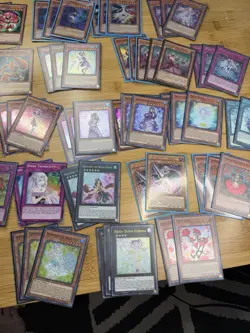 Yu-Gi-Oh! Rikka Plant Deck Core Lot Petal Mudan Snowdrop Strenna Kanzashi - Image 5