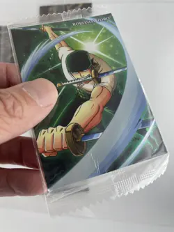 Zoro N No.2 - One Piece Wafer Card Japanese - Image 3