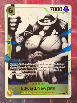 Edward.Newgate ST13-004 Common Alternate Art English NM One Piece - Image 1