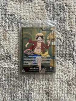Carte One Piece TCG – Monkey D. Luffy OP13-001 – Musee Grevin Paris Exclusive Pr - Image 1