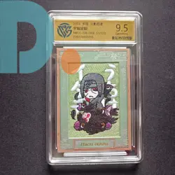 CCG 9.5 KAYOU Official Naruto TCG Card NRCC-QR-008 Uchiha Itachi 511/720 - Image 1