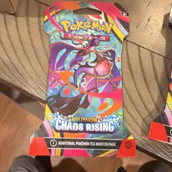 39 Packs Pokemon TCG Mega Evolution: Chaos Rising Booster Pack 10 Cards Mewtwo - Image 2