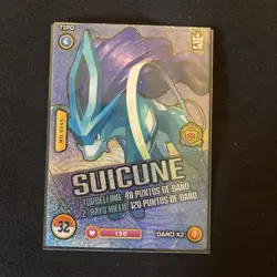 CARD POKEMON MASTER JOURNEYS Foil 3R #E32 SUICUNE Johto TCG Peru Edition 2023 - Image 1