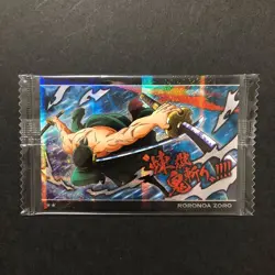 S7230 Roronoa Zoro R No.9-20 HOLO Japanese One Piece Wafer Card Sealed J11 - Image 1
