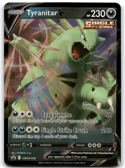Tyranitar V SWSH: Sword & Shield Promo Cards - Image 1
