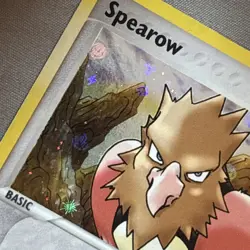Pokemon TCG Spearow Card 81/112 FireRed & LeafGreen Reverse Holo (LP) - Image 3