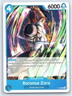 Roronoa Zoro (Sealed Battle Kit Vol. 1) P-056 One Piece Promotion Card One Piece - Image 1