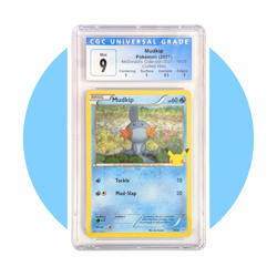 McDonald's 25th Anniversary Pokemon Card: Mudkip 19/25 Holo, CGC 9 Subgrades - Image 1