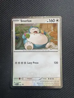 Snorlax 122 Sv: Scarlet & Violet Promo Cards Holo - Image 1