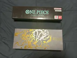 ONE PIECE Card Game Bandai 1st AND 2nd Anniversary Box Set Japanese Version - Image 1