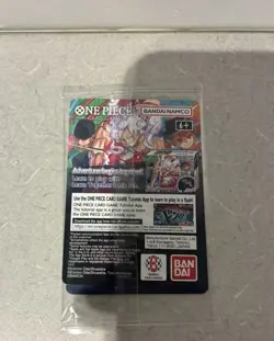 One Piece Monkey D. Luffy US Voyage College Basketball Promo Card SEALED - Image 2