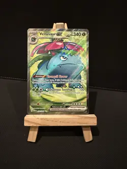 Pokemon Venusaur EX Holo Ultra Rare TCG Card 182/165 Scarlet & Violet 151 Series - Image 1