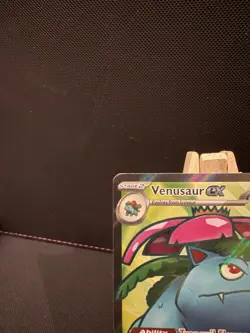 Pokemon Venusaur EX Holo Ultra Rare TCG Card 182/165 Scarlet & Violet 151 Series - Image 2