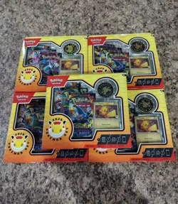Lot Of 5 - Pokemon Day 2026 Collection 30th Anniversary Promo W/ Coin - IN HAND - Image 1