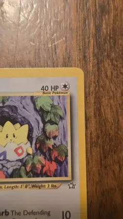 Togepi 51/111 Pokemon Neo Genesis 1st Edition - NM - Image 3