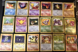 Pokemon Team Rocket 1st Edition Lot Of 24 Cards Card number 47-70/82 NM - Image 1