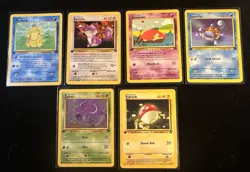 Pokemon Team Rocket 1st Edition Lot Of 24 Cards Card number 47-70/82 NM - Image 2