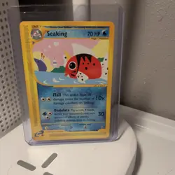Seaking 59/147 Aquapolis LP Non Holo E-Reader Pokemon Card 2002 - Image 1