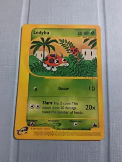 Pokemon Ledyba Reverse Common Skyridge 73/144 NM Fast Ship - Image 1