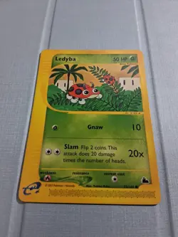 Pokemon Ledyba Reverse Common Skyridge 73/144 NM Fast Ship - Image 2