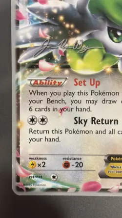 Shaymin EX 77/108 World Championship Decks Pokemon LP - Image 5