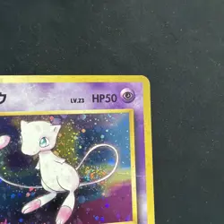 Nintendo Mew 151 Mystery of the Fossils Holo Rare 50 HP Japanese Pokemon TCG DMG - Image 3